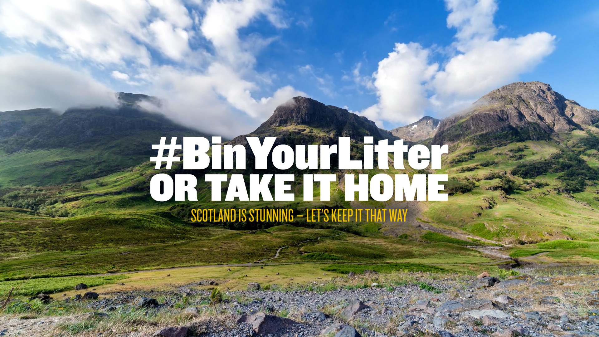 Scotland is Stunning – Let’s Keep it that Way