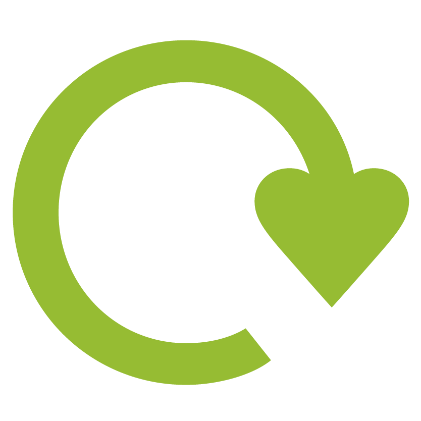 Recycling swoosh icon