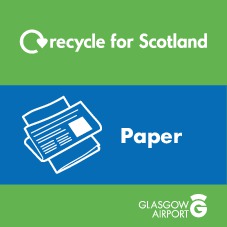  Recycle for Scotland Recycle on the Go paper core material stream icon