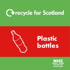  Recycle for Scotland Recycle on the Go plastic bottles core material stream icon