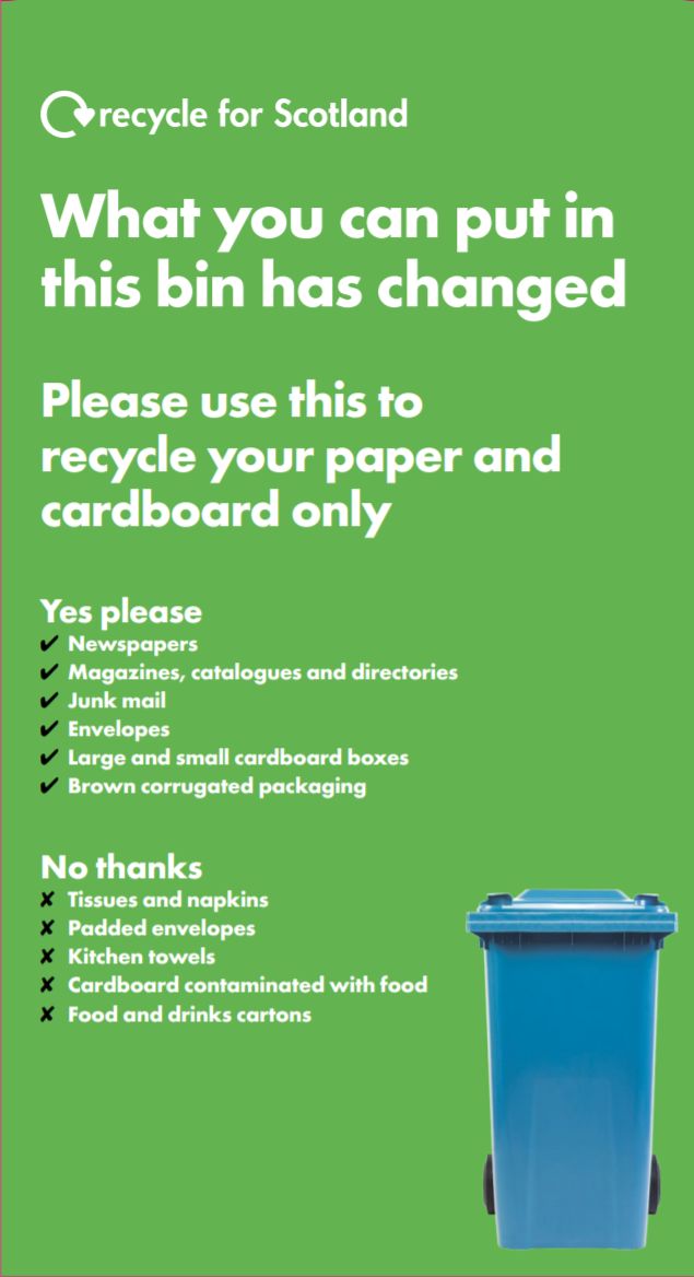 Household Recycling Charter – Service Change – Bin Hanger