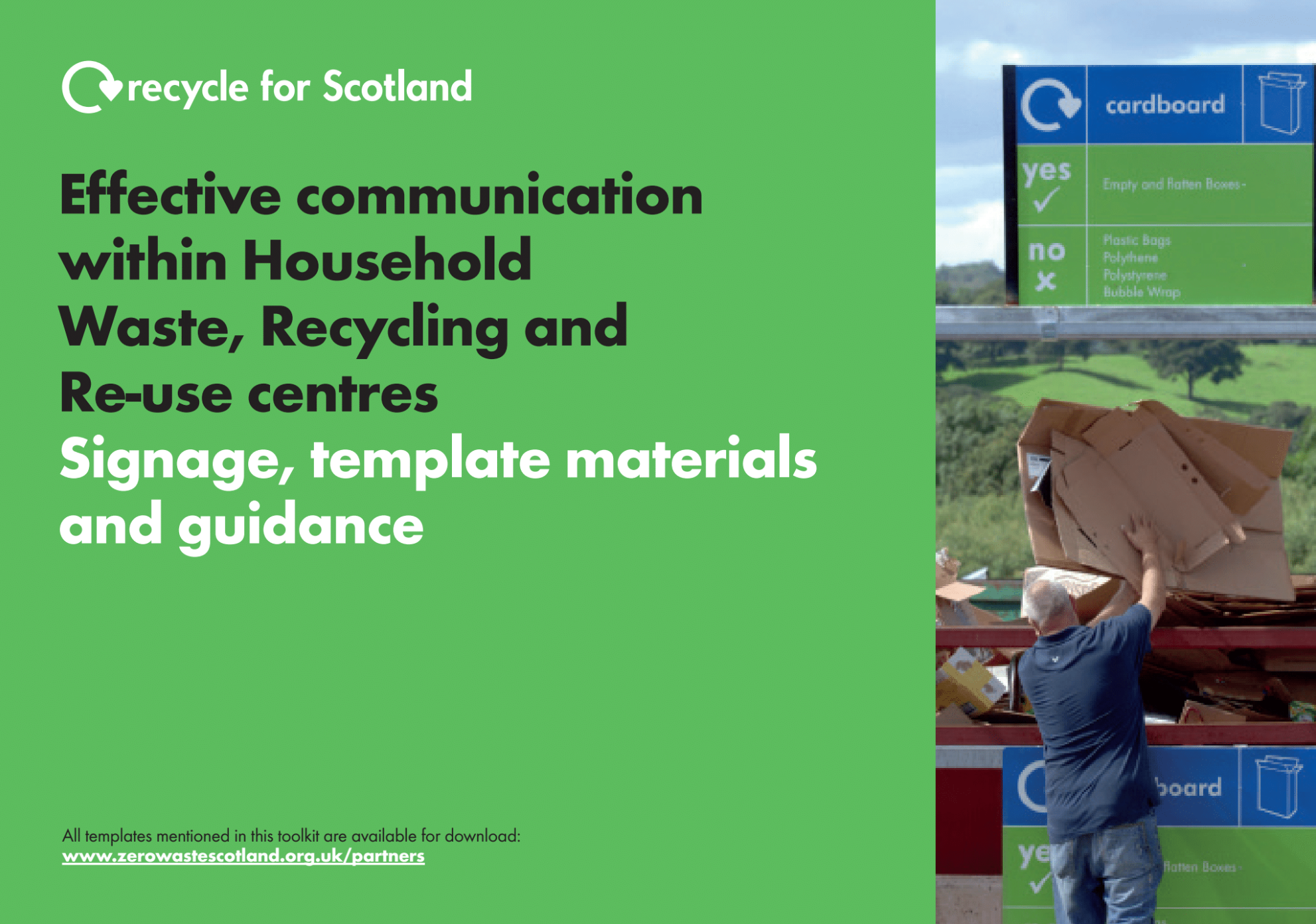 RFS HWRC Signage, Template Materials and Guidance Toolkit